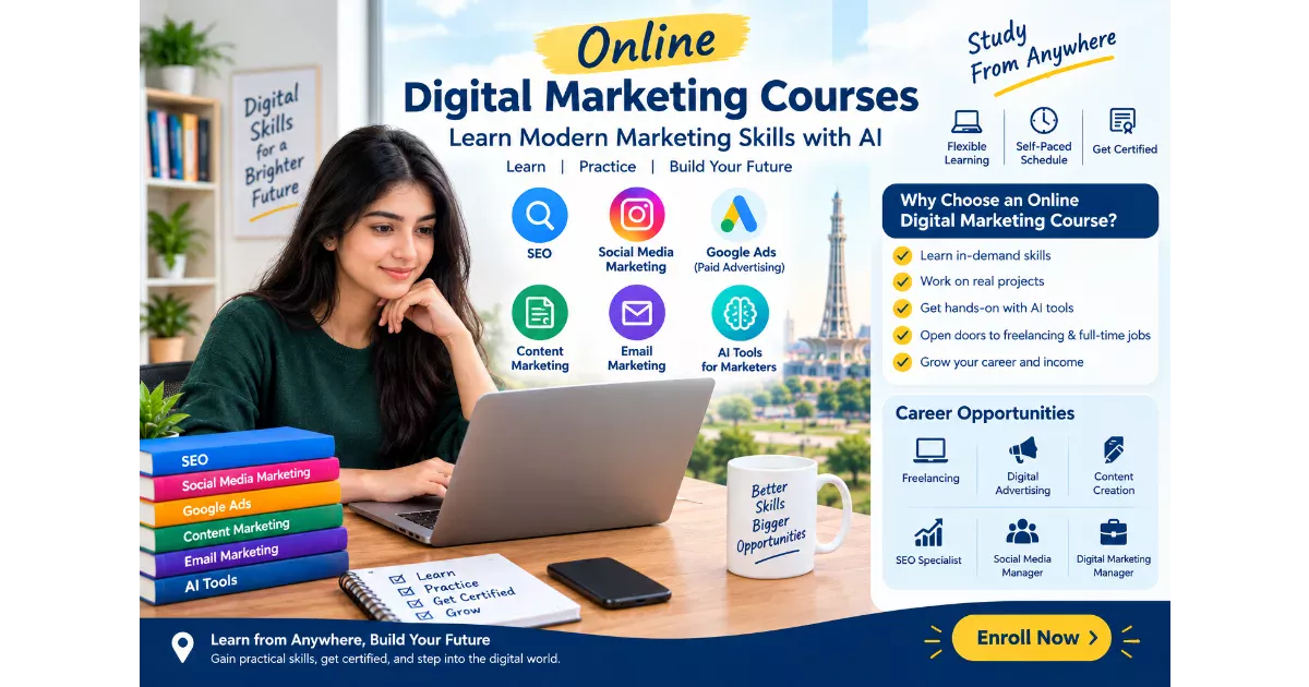Online Digital Marketing Courses: Learn Modern Marketing Skills with AI