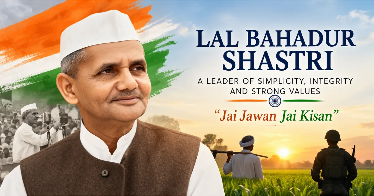 2 October: Remembering Lal Bahadur Shastri, His Life, Leadership and the Values He Left Behind