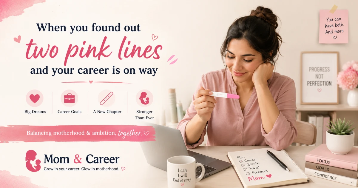 🌸 When Two Pink Lines Changed Everything... 💖💼