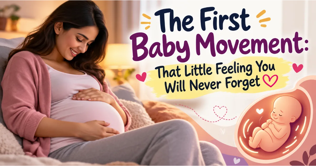 The First Baby Movement: That Little Feeling You Will Never Forget
