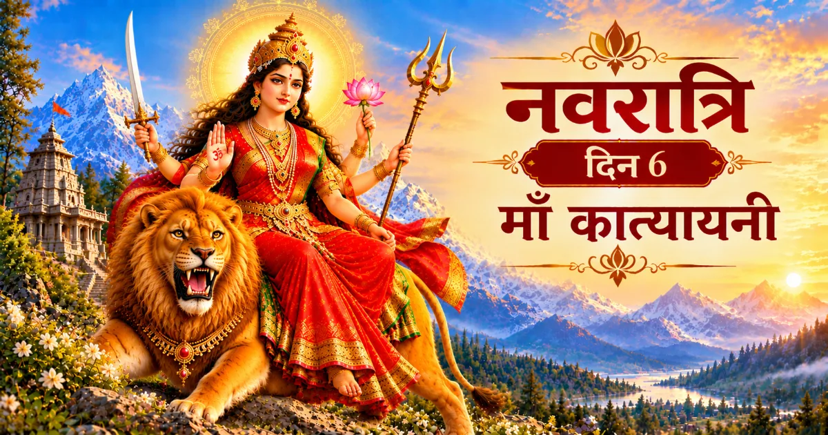 माँ कात्यायनी: साहस, शक्ति और न्याय की देवी