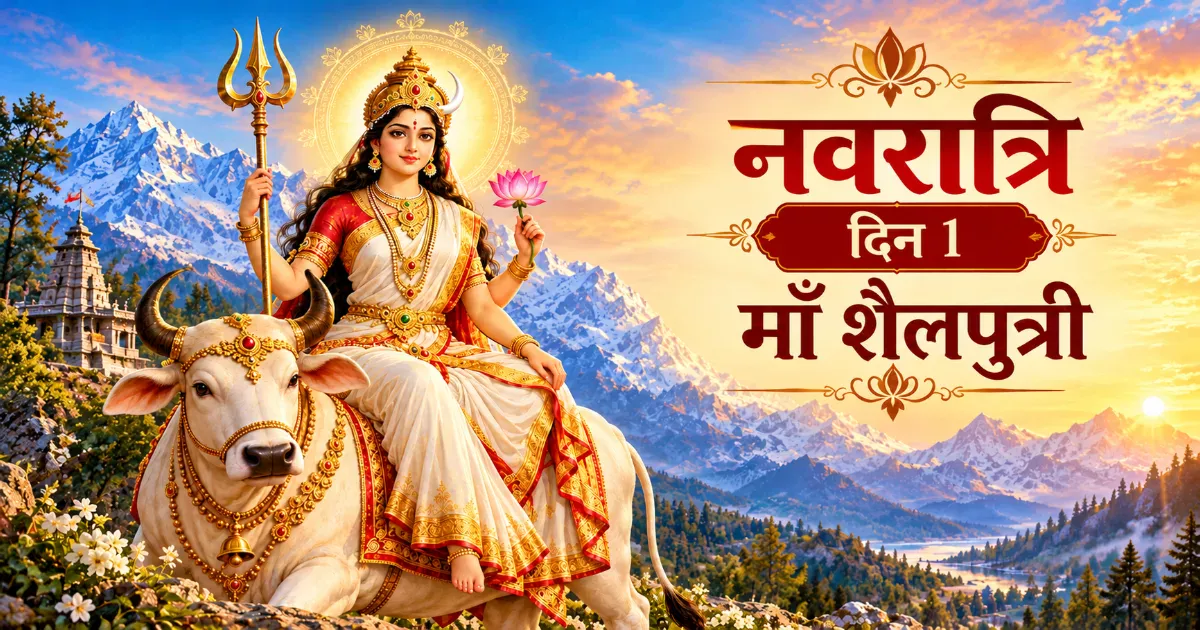 माँ शैलपुत्री: शक्ति, भक्ति और नए आरंभ की देवी
