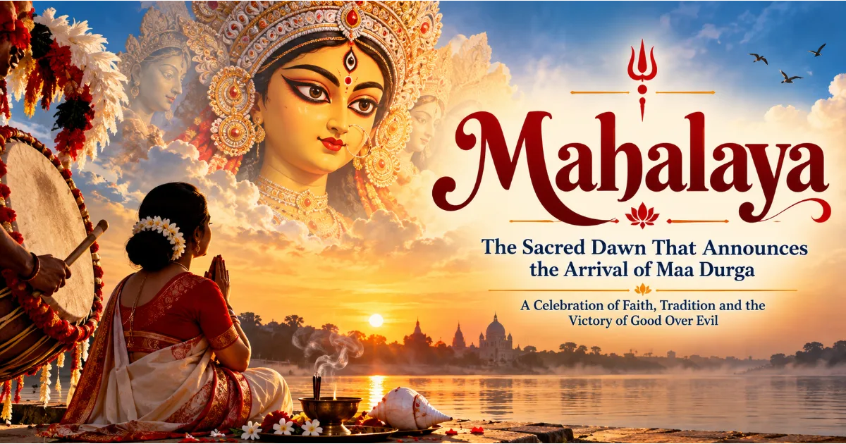 Mahalaya: The Sacred Dawn That Announces the Arrival of Maa Durga