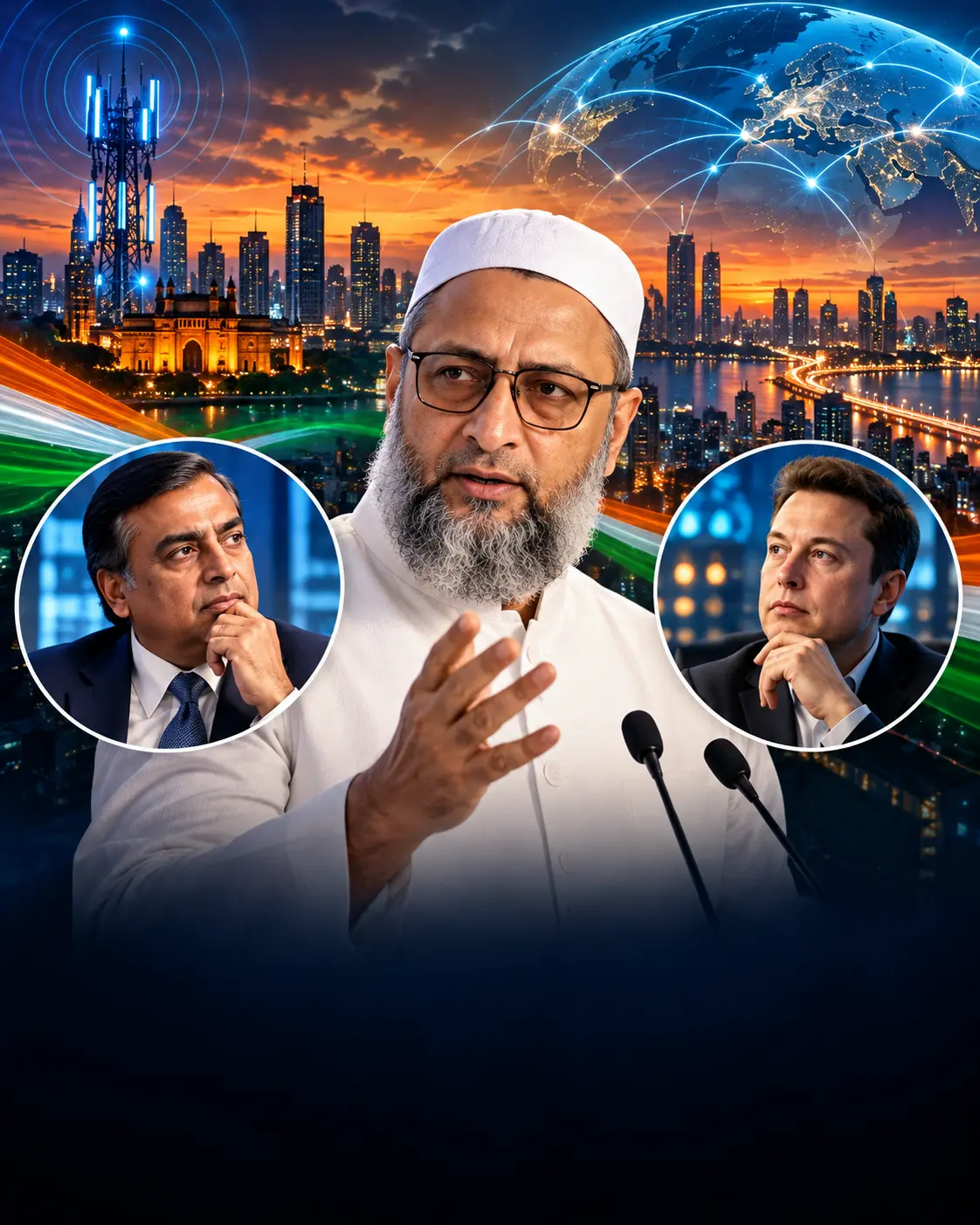 Owaisi's Message on National Dignity, Political Differences, and Foreign Influence