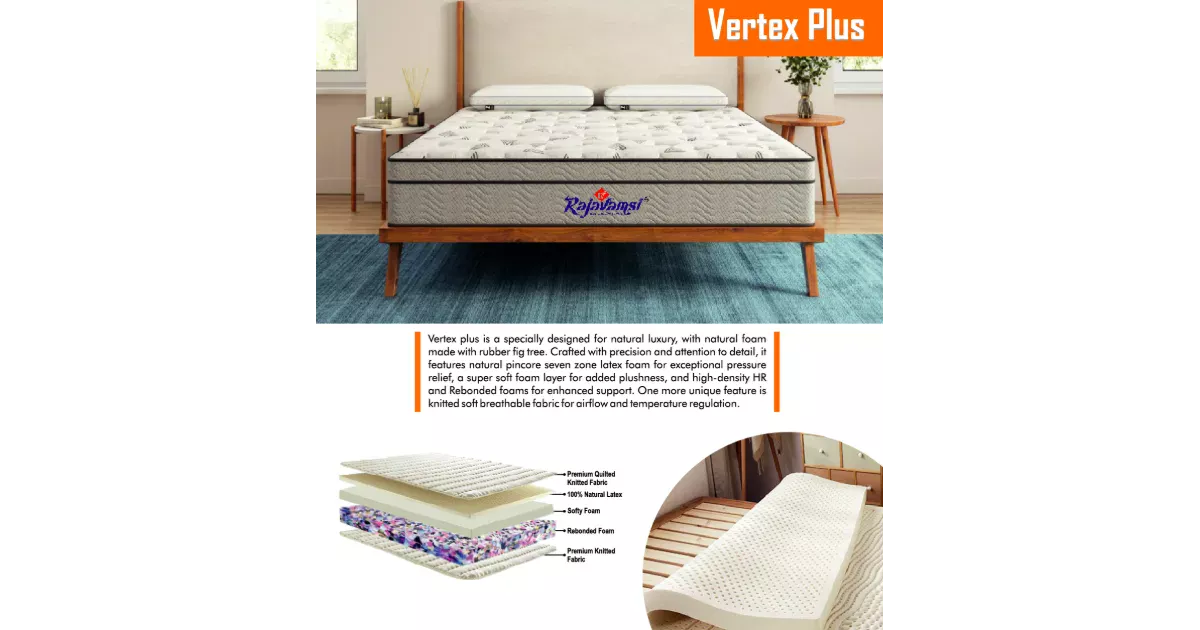 Rajavamsi Mattresses – Quality Foam Mattress for Comfortable Sleep