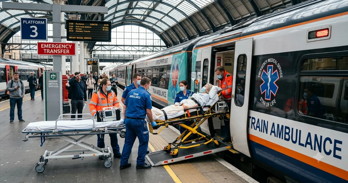 How to Book a Train Ambulance Anywhere India